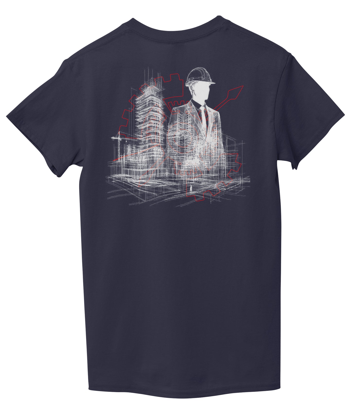 Navy Blue Back