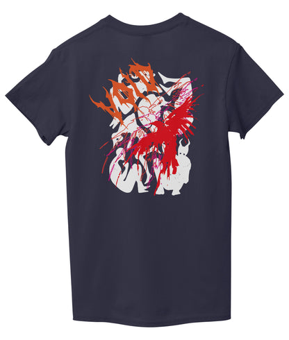 Navy Blue Back