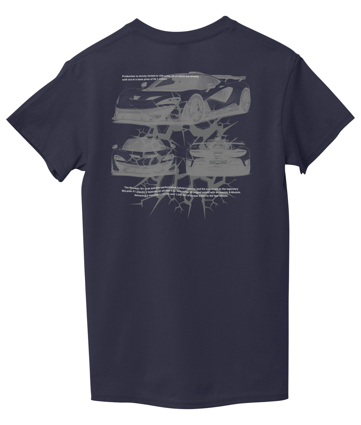 Navy Blue Back