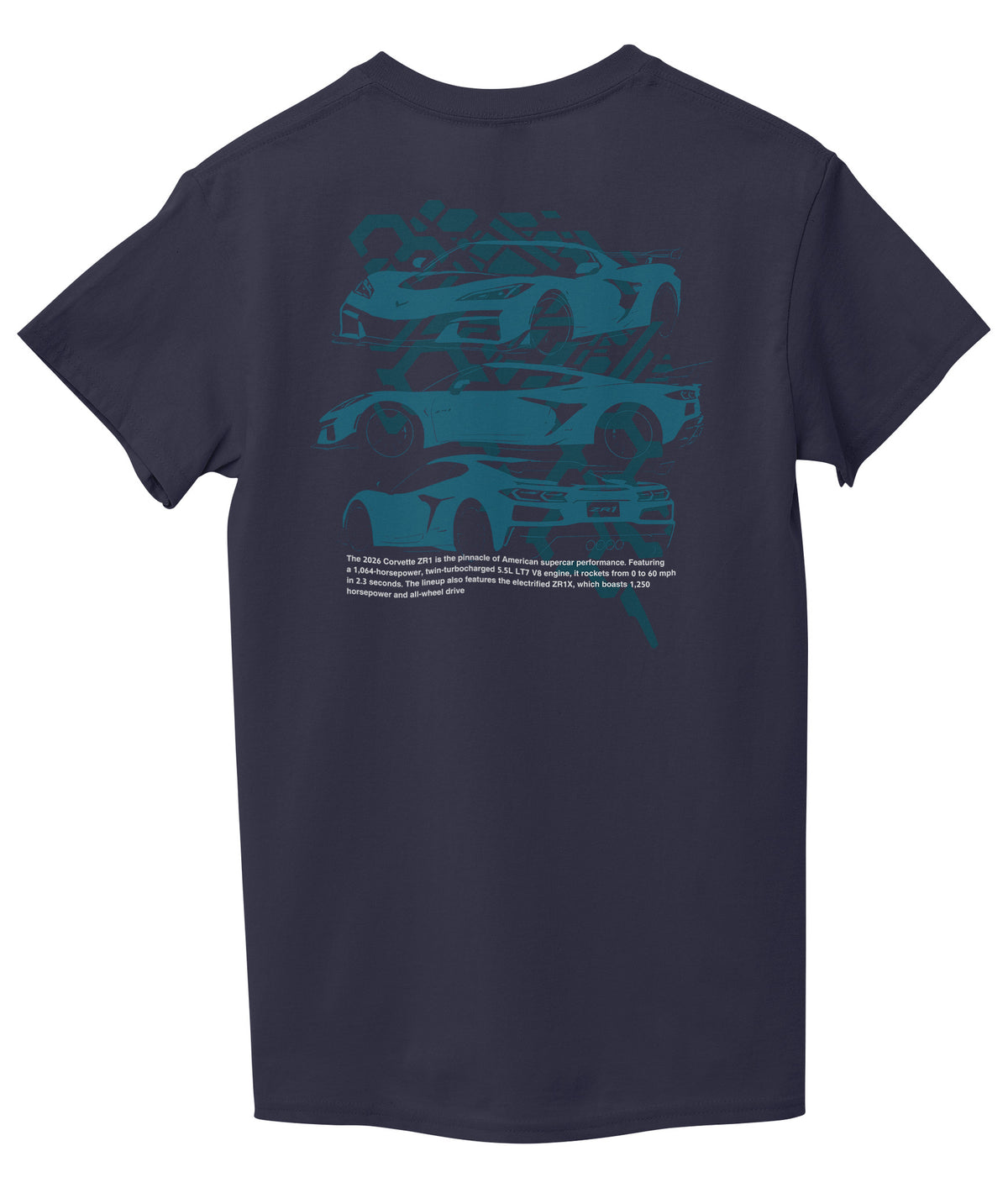 Navy Blue Back