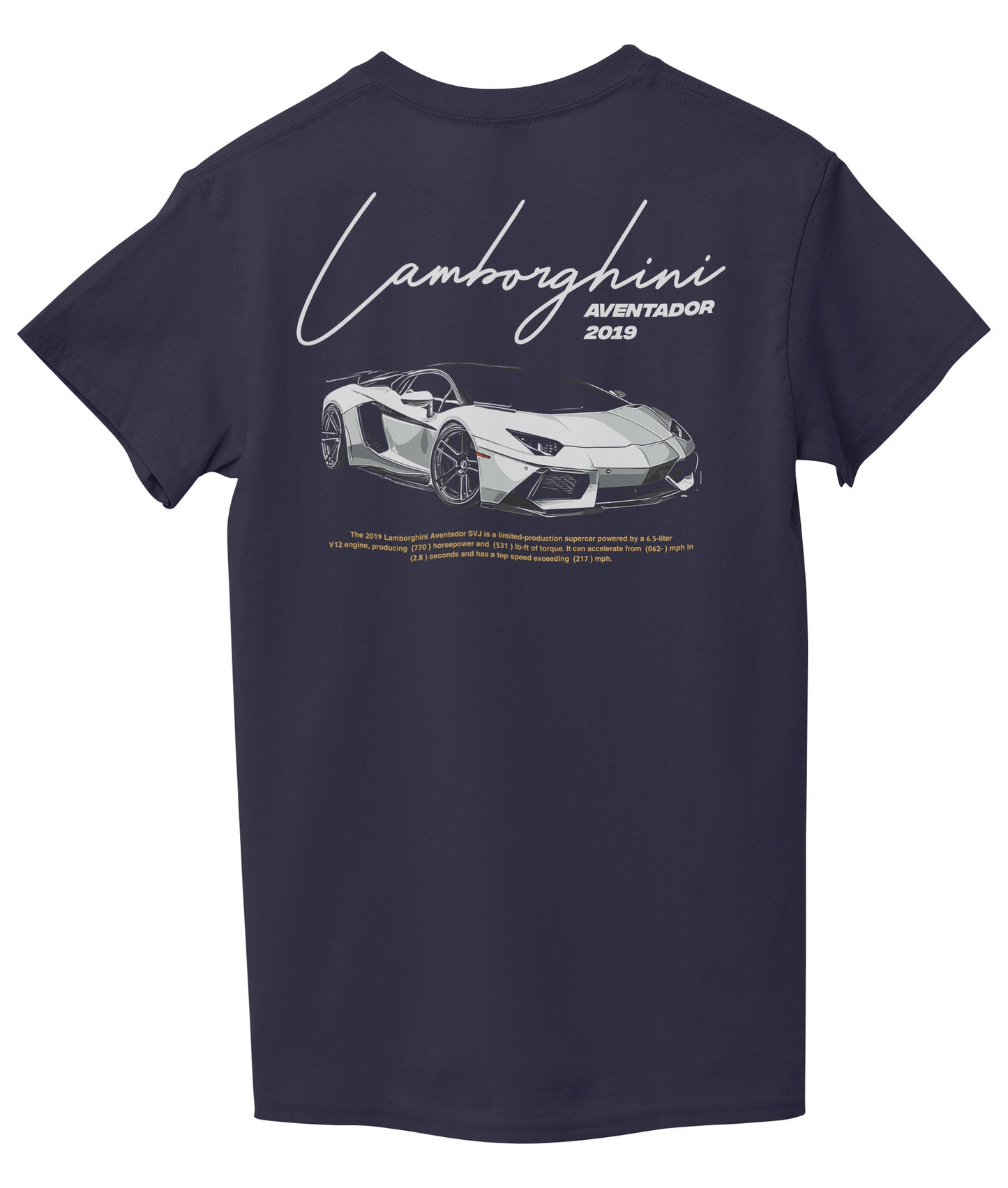 Navy Blue Back