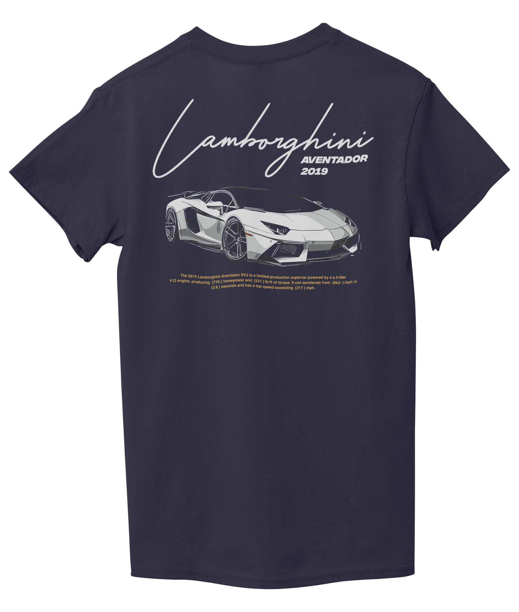 Navy Blue Back