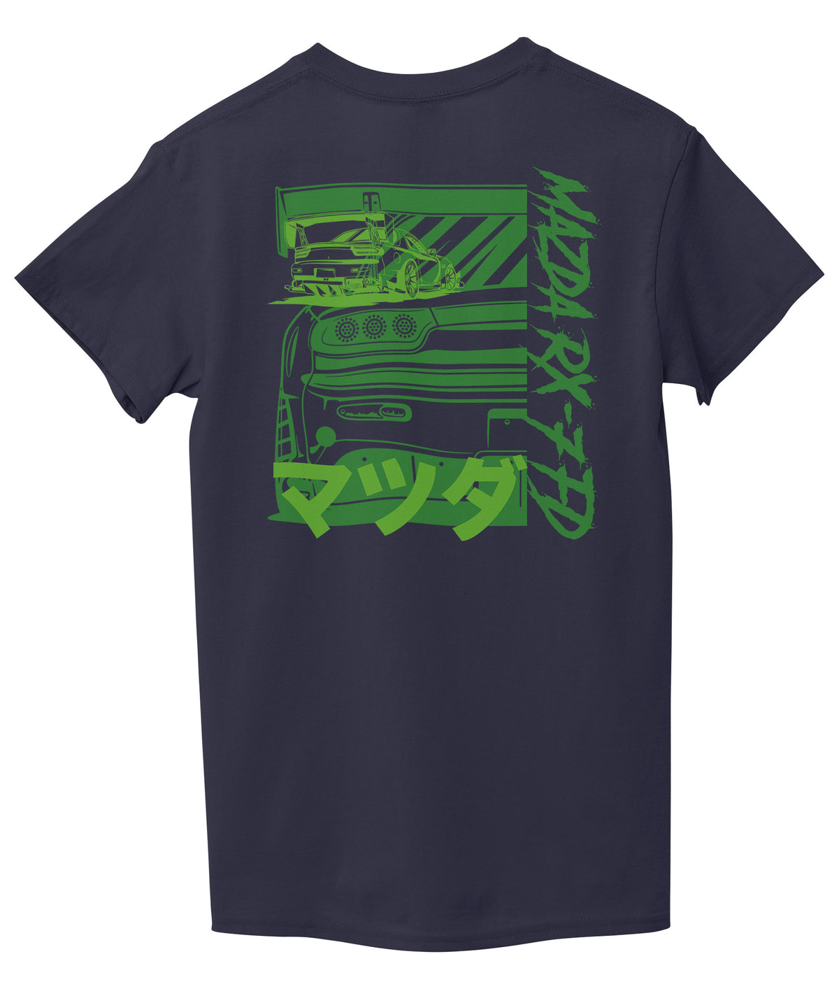 Navy Blue Back