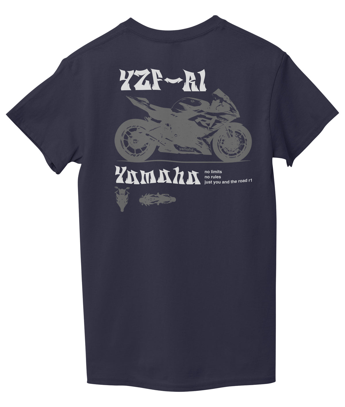 Navy Blue Back