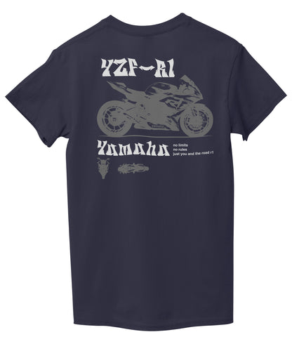 Navy Blue Back
