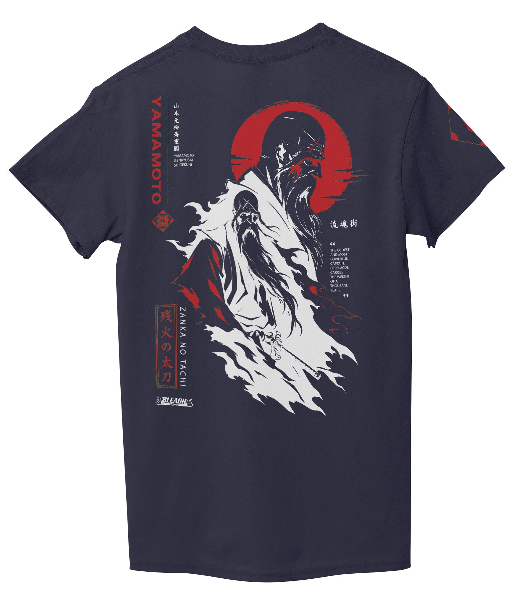 Navy Blue Back