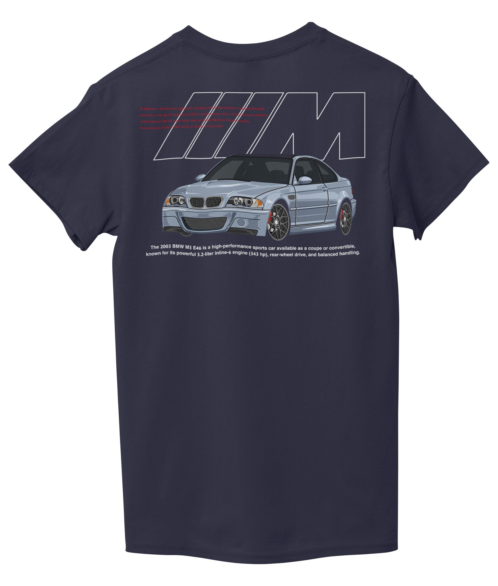 Navy Blue Back