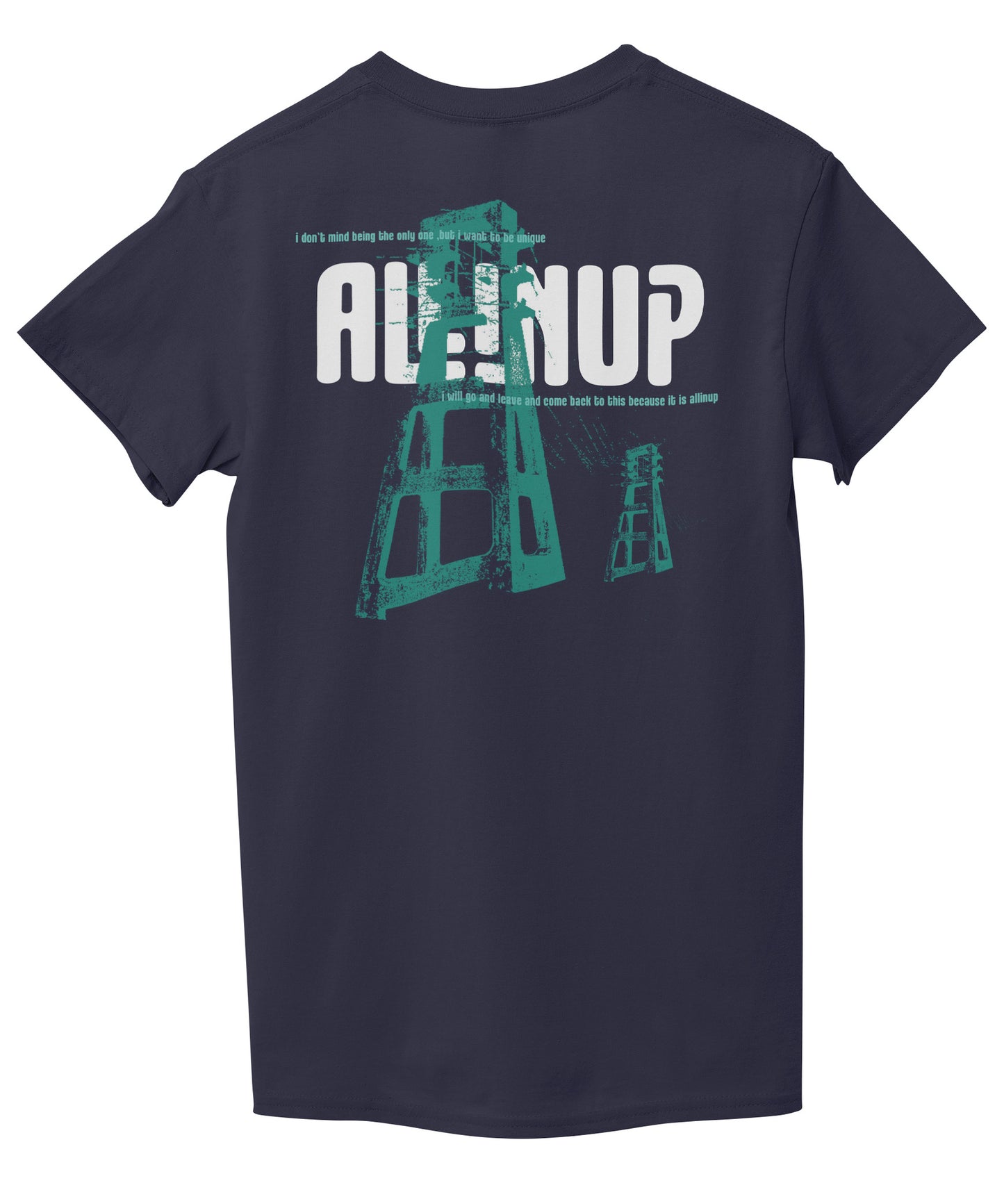 Navy Blue Back