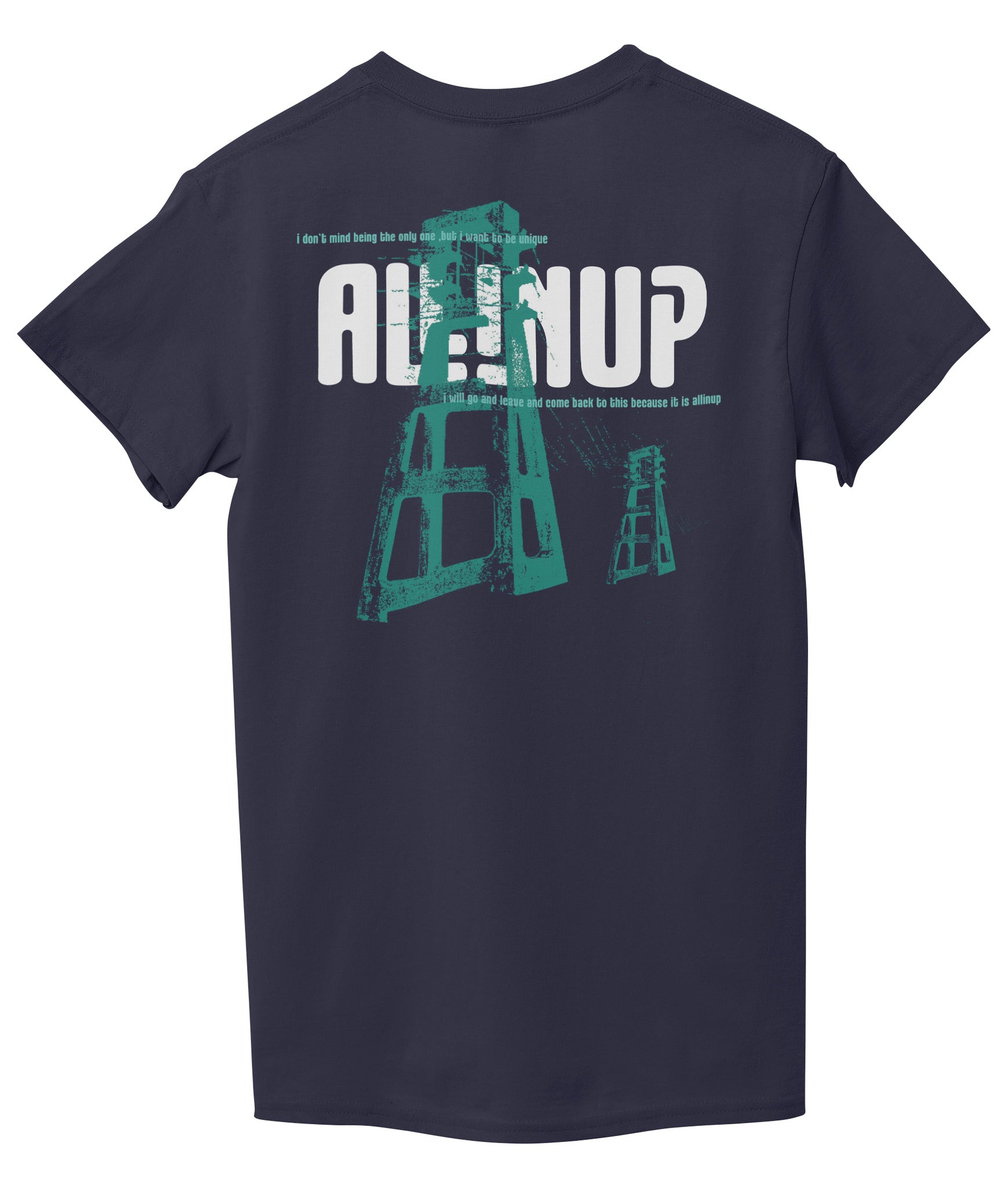 Navy Blue Back