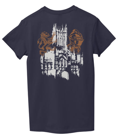 Navy Blue Back
