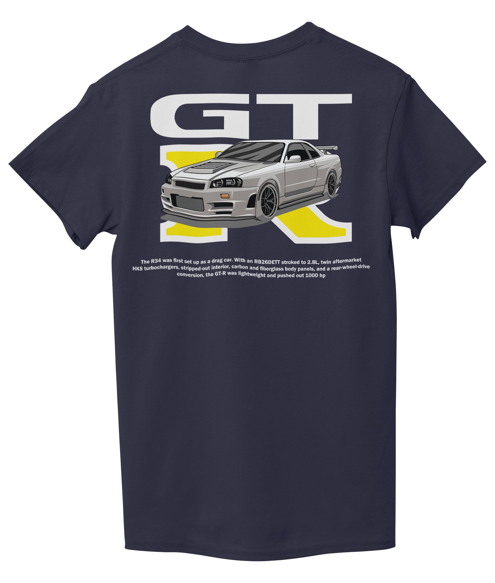 Navy Blue Back