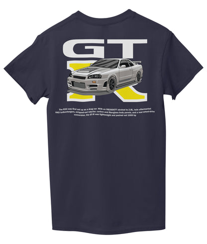 Navy Blue Back