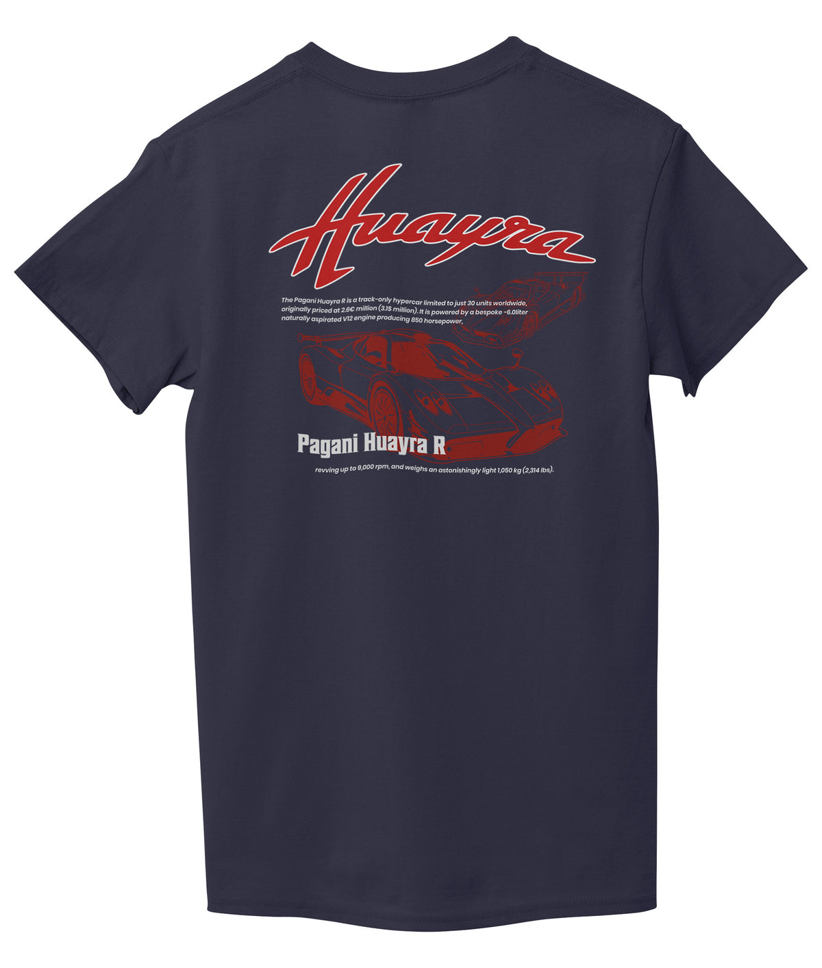 Navy Blue Back