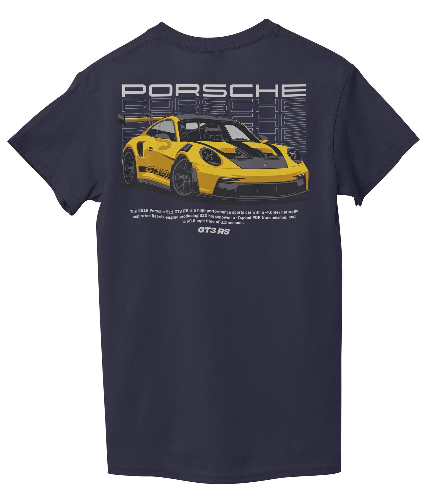 Navy Blue Back