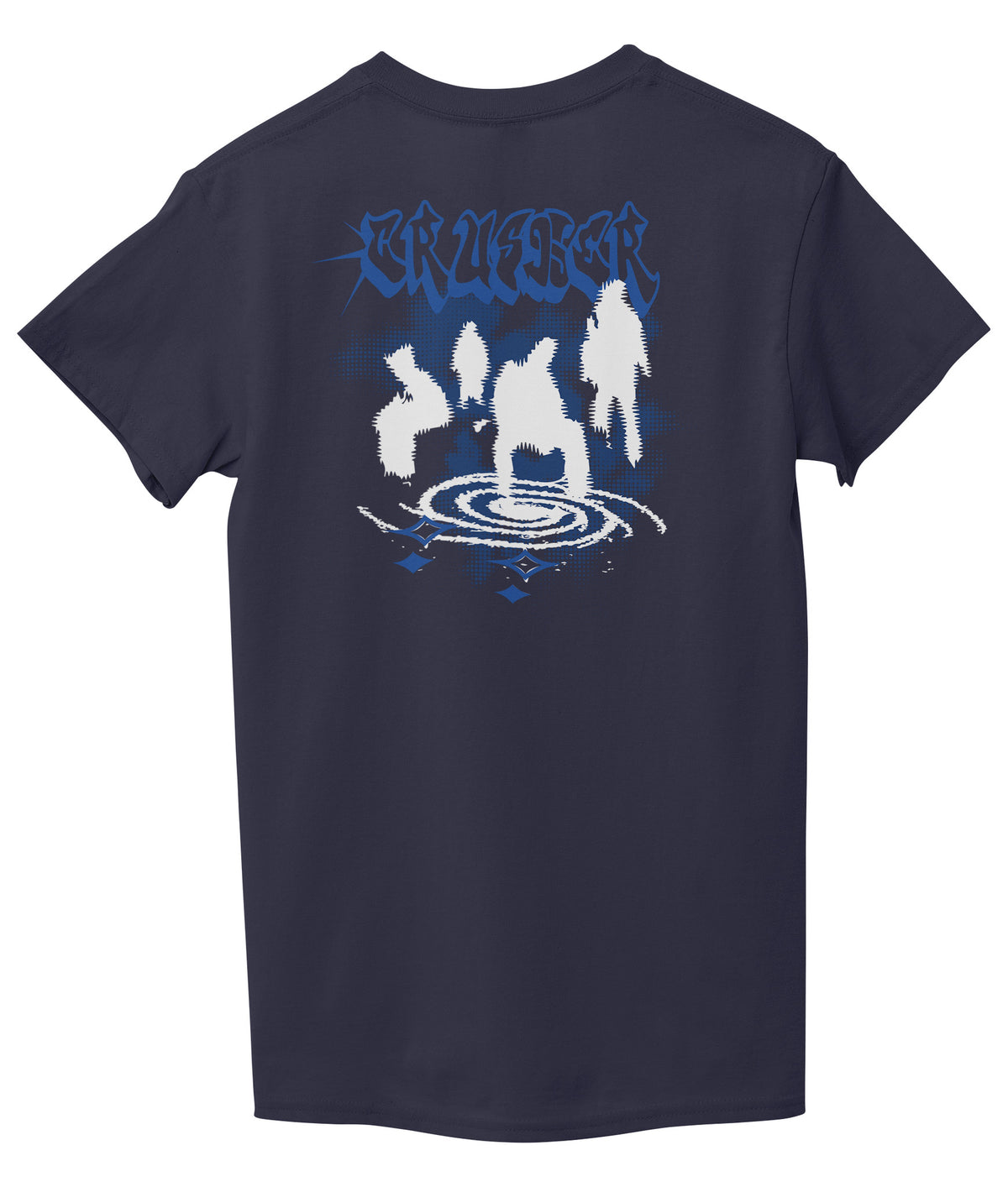 Navy Blue Back