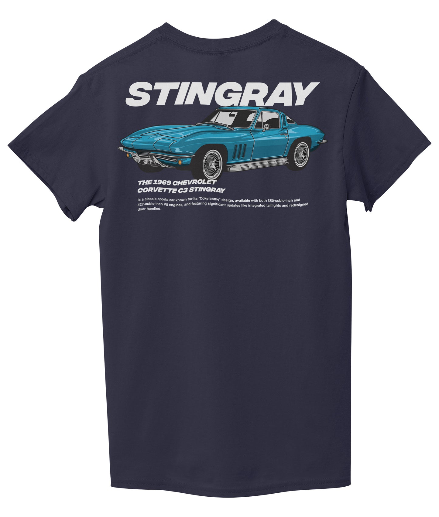 Navy Blue Back
