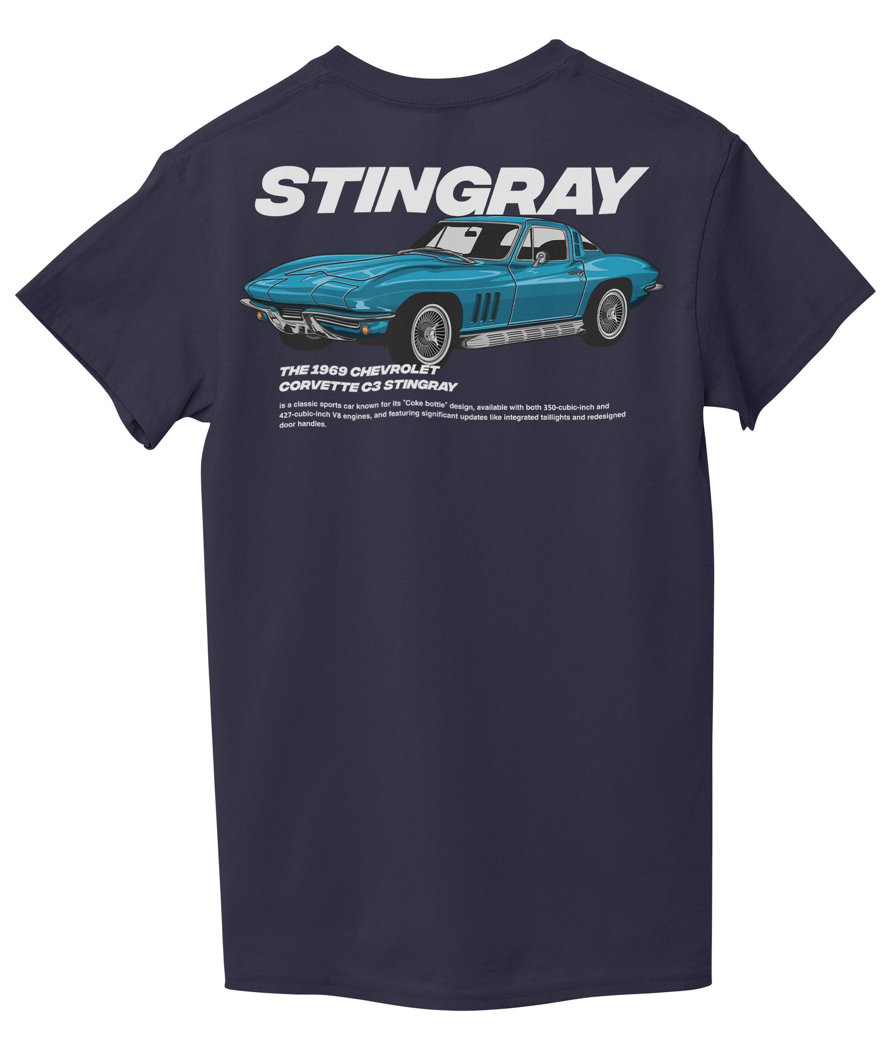 Navy Blue Back