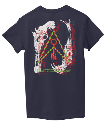 Navy Blue Back