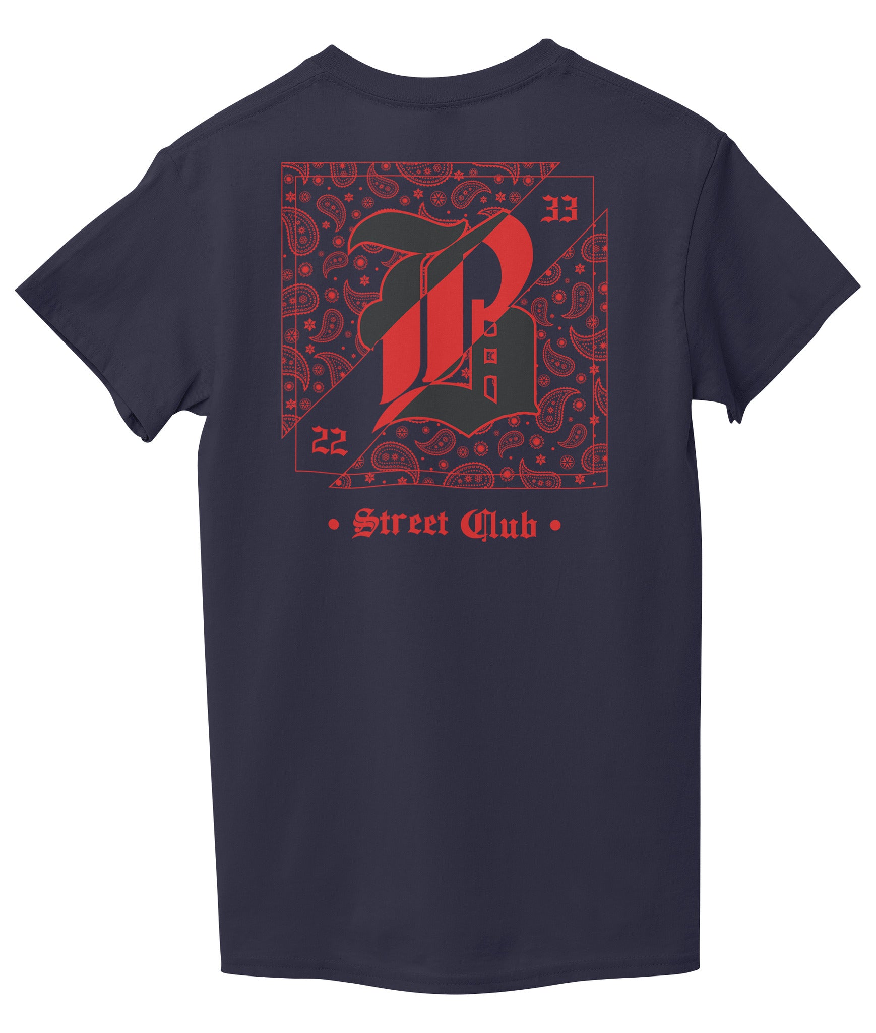 Navy Blue Back