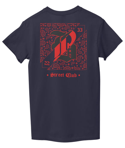 Navy Blue Back