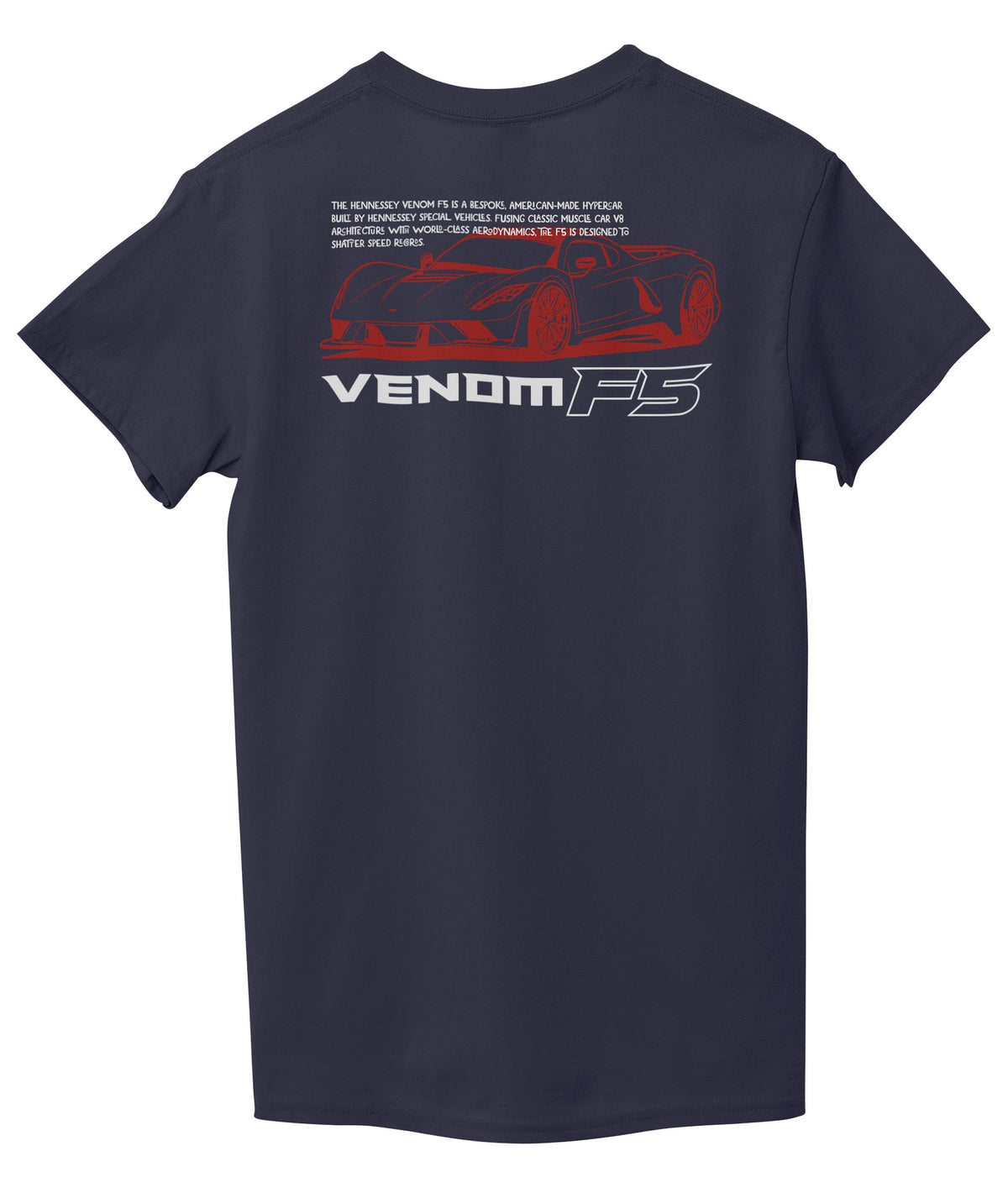 Navy Blue Back