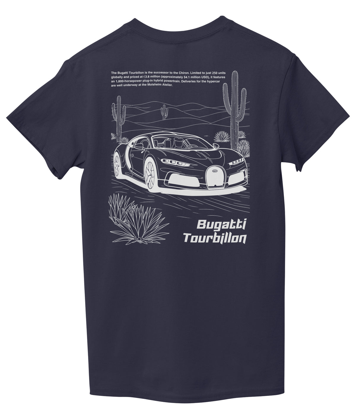 Navy Blue Back