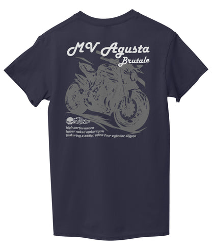 Navy Blue Back