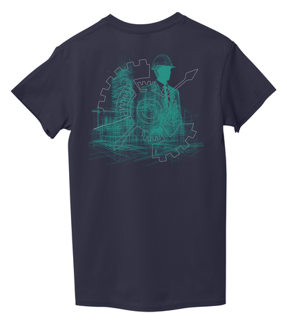 Navy Blue Back