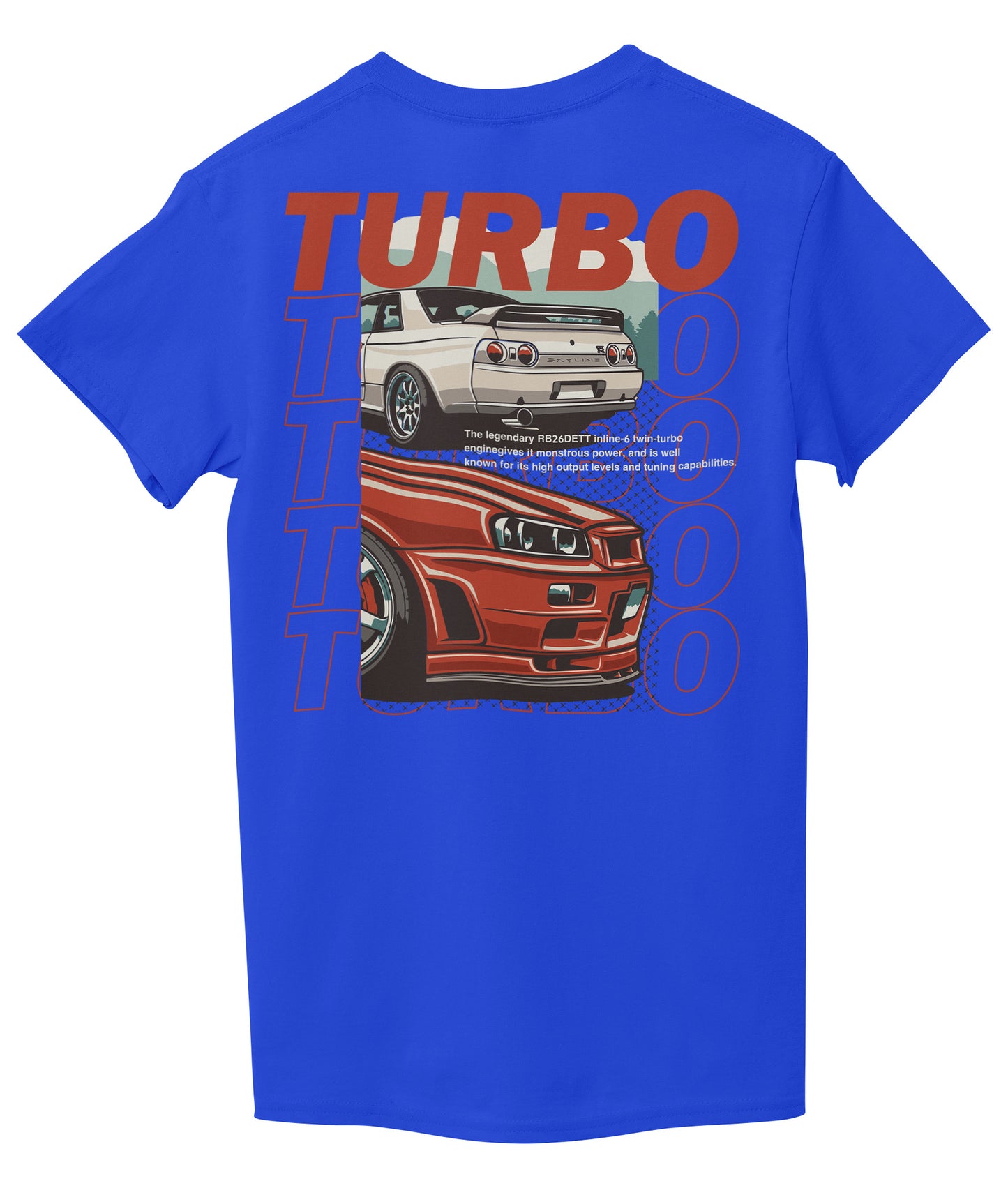 Royal Blue Back