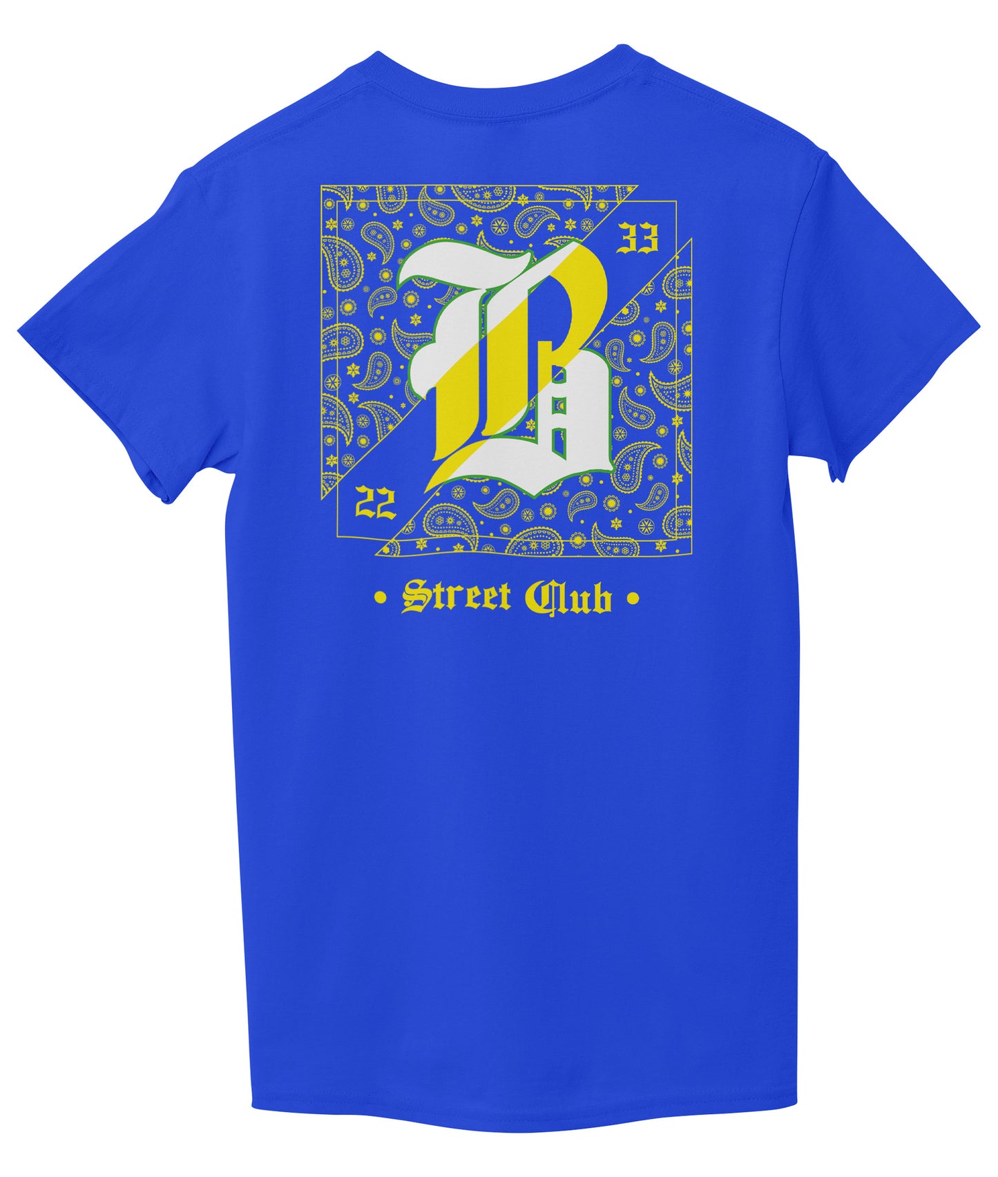 Royal Blue Back