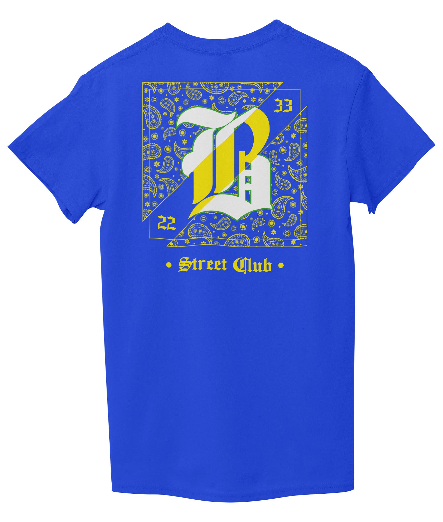 Royal Blue Back