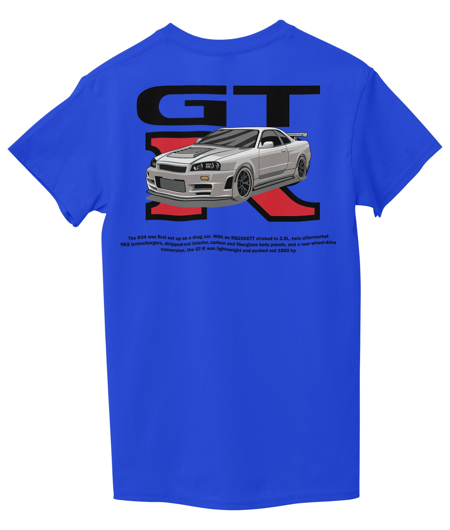 Royal Blue Back