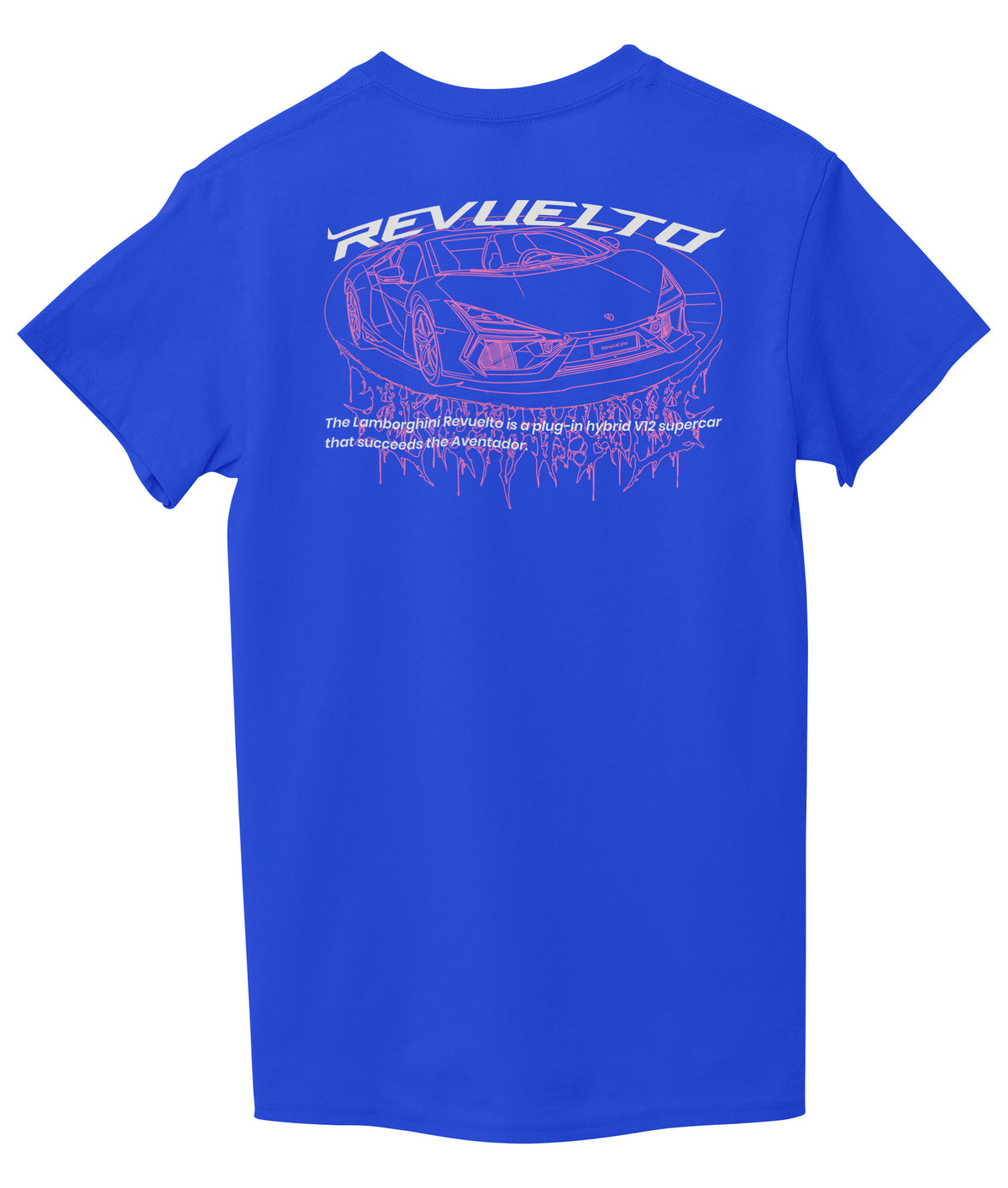 Royal Blue Back