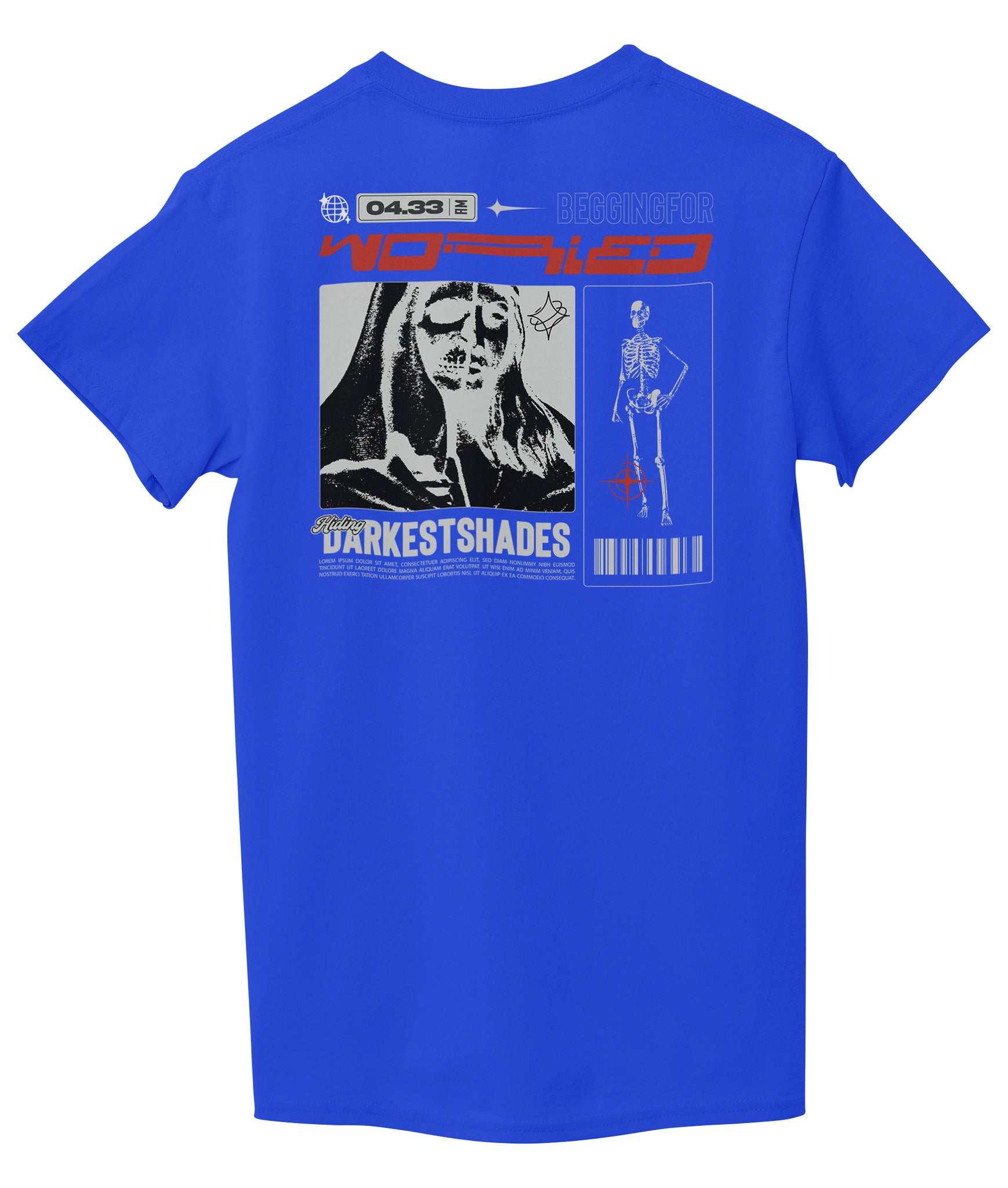 Royal Blue Back