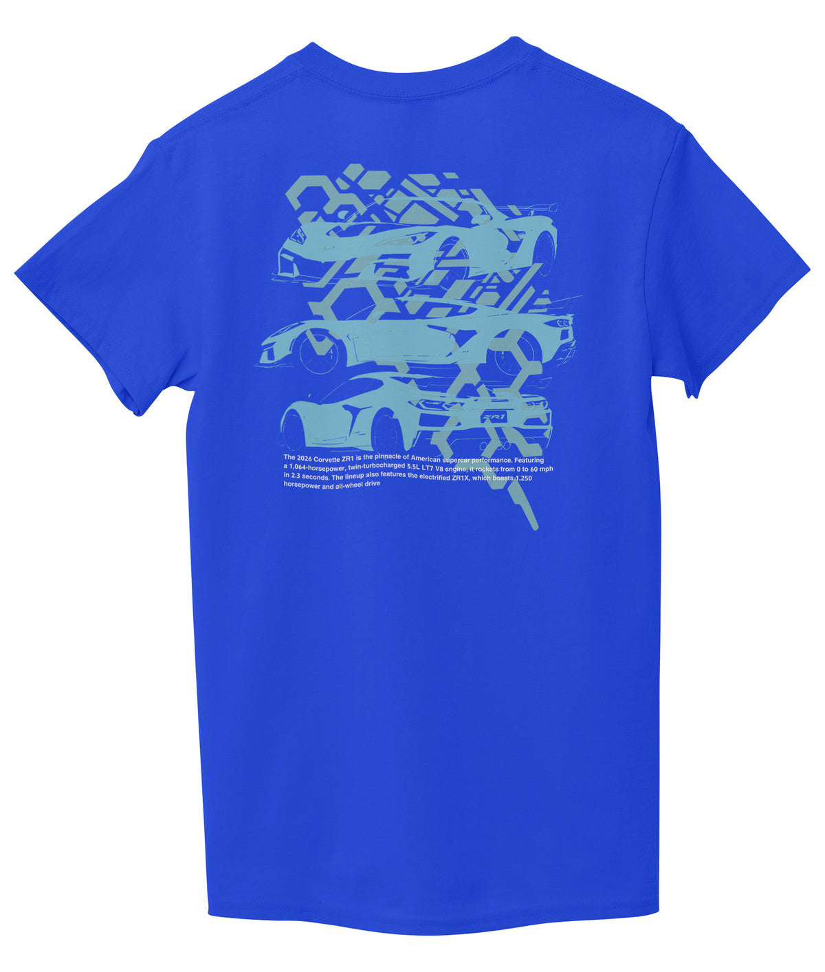 Royal Blue Back