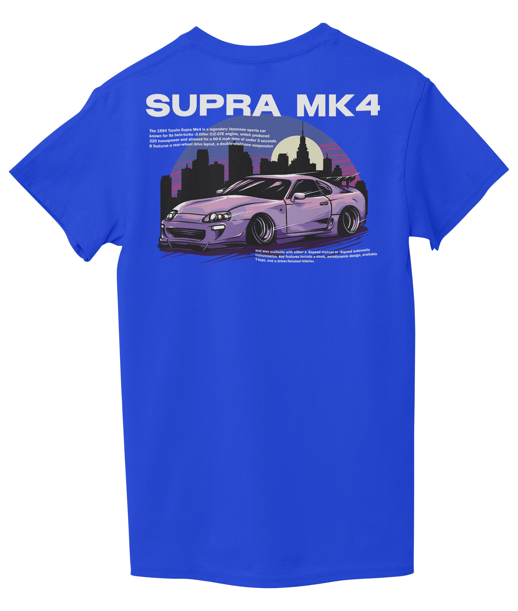 Royal Blue Back