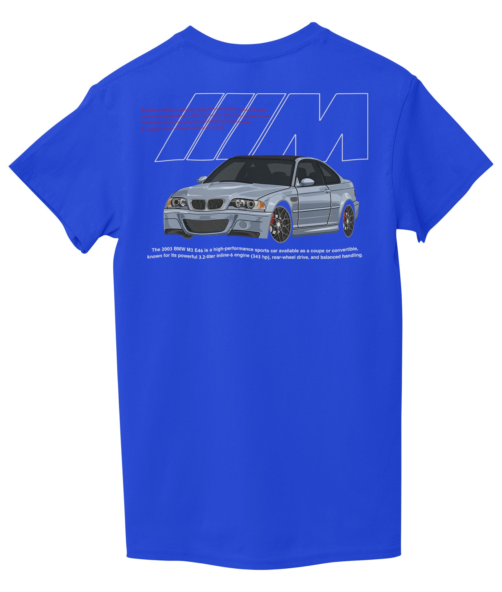 Royal Blue Back