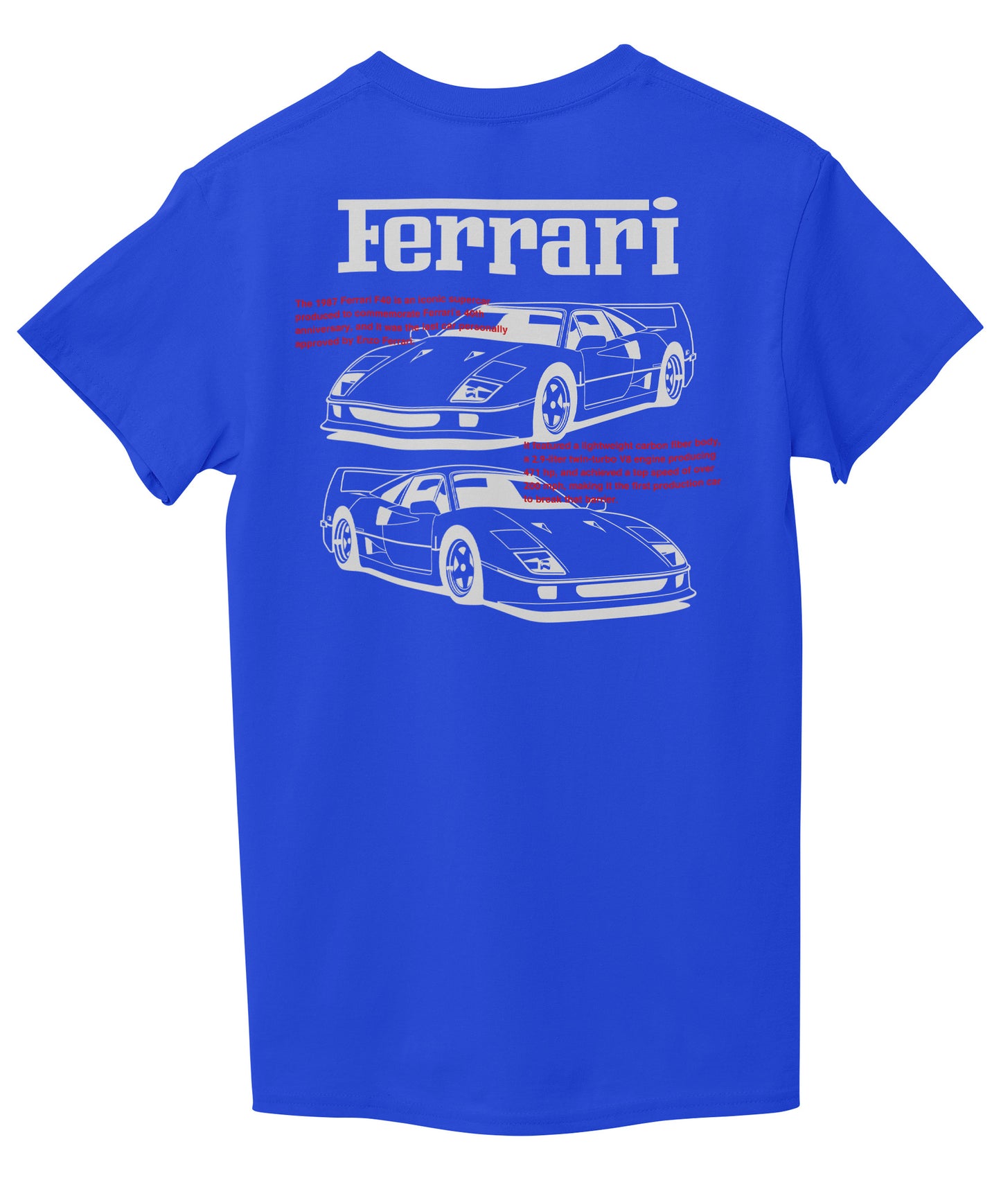 Royal Blue Back