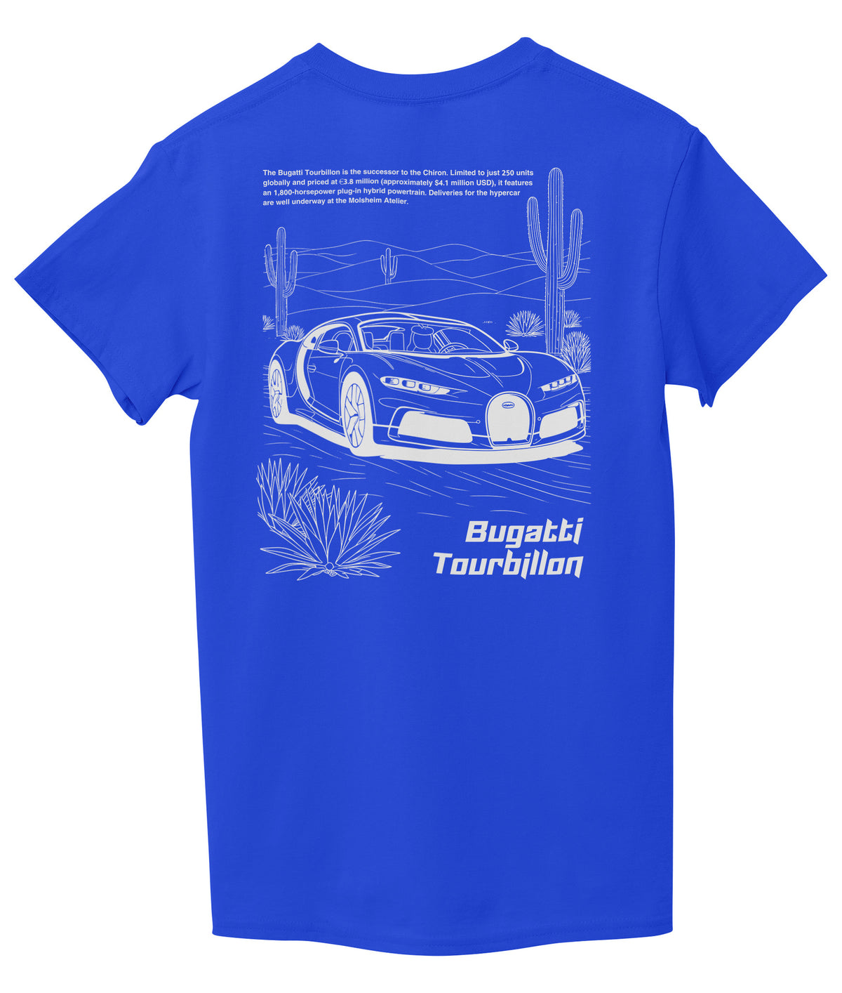 Royal Blue Back