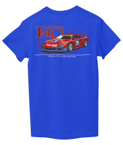 Royal Blue Back