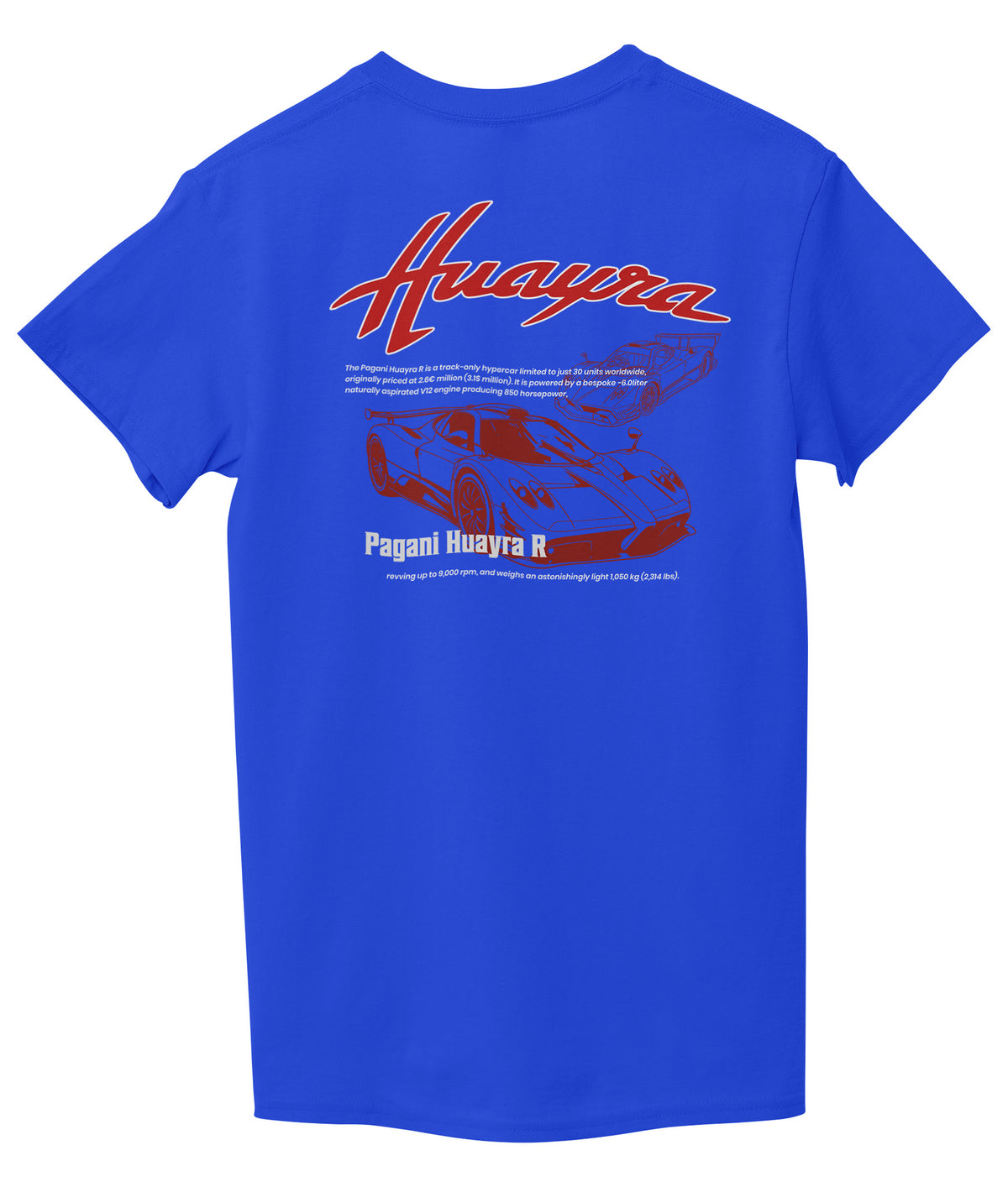 Royal Blue Back