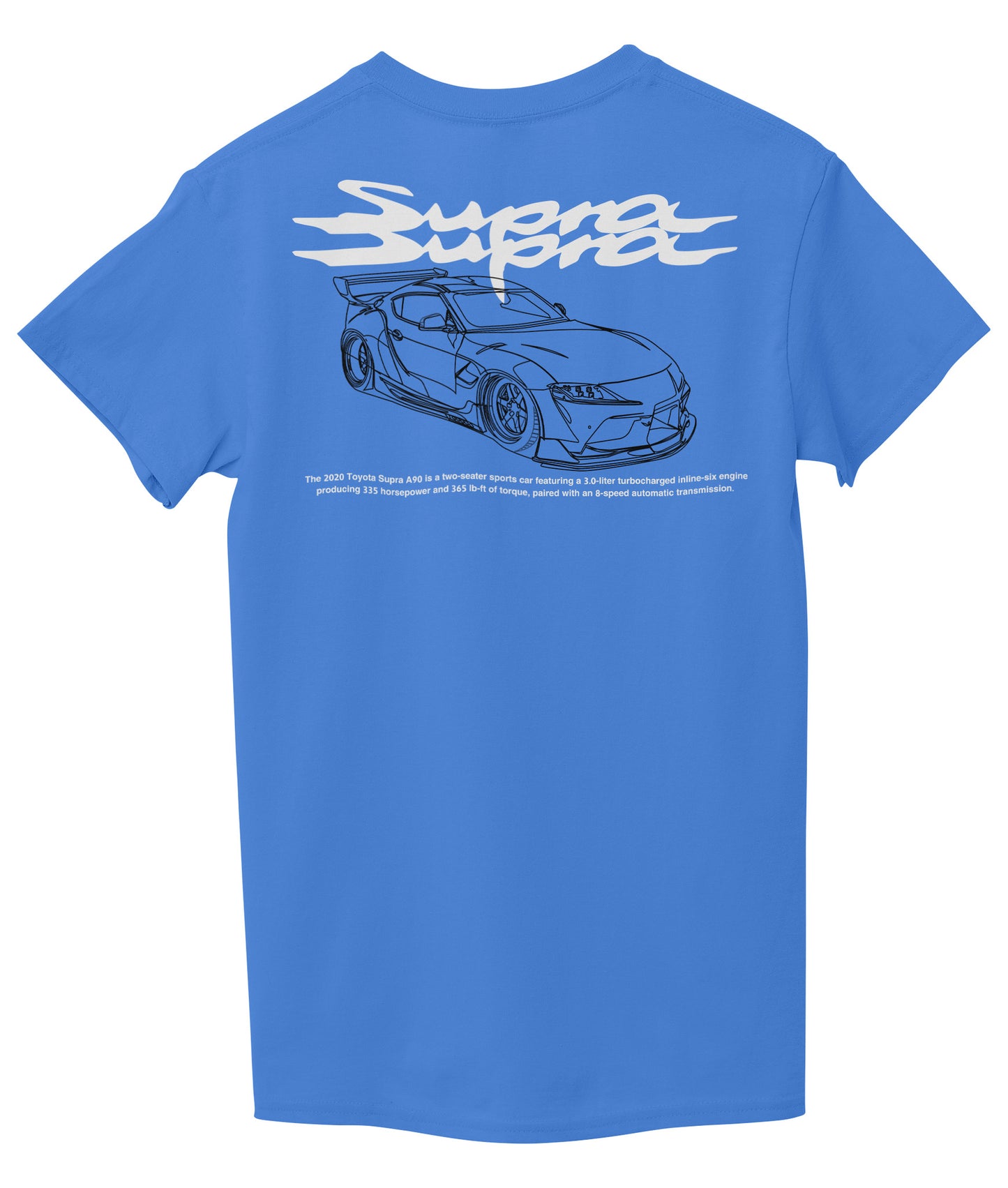Sky Blue Back