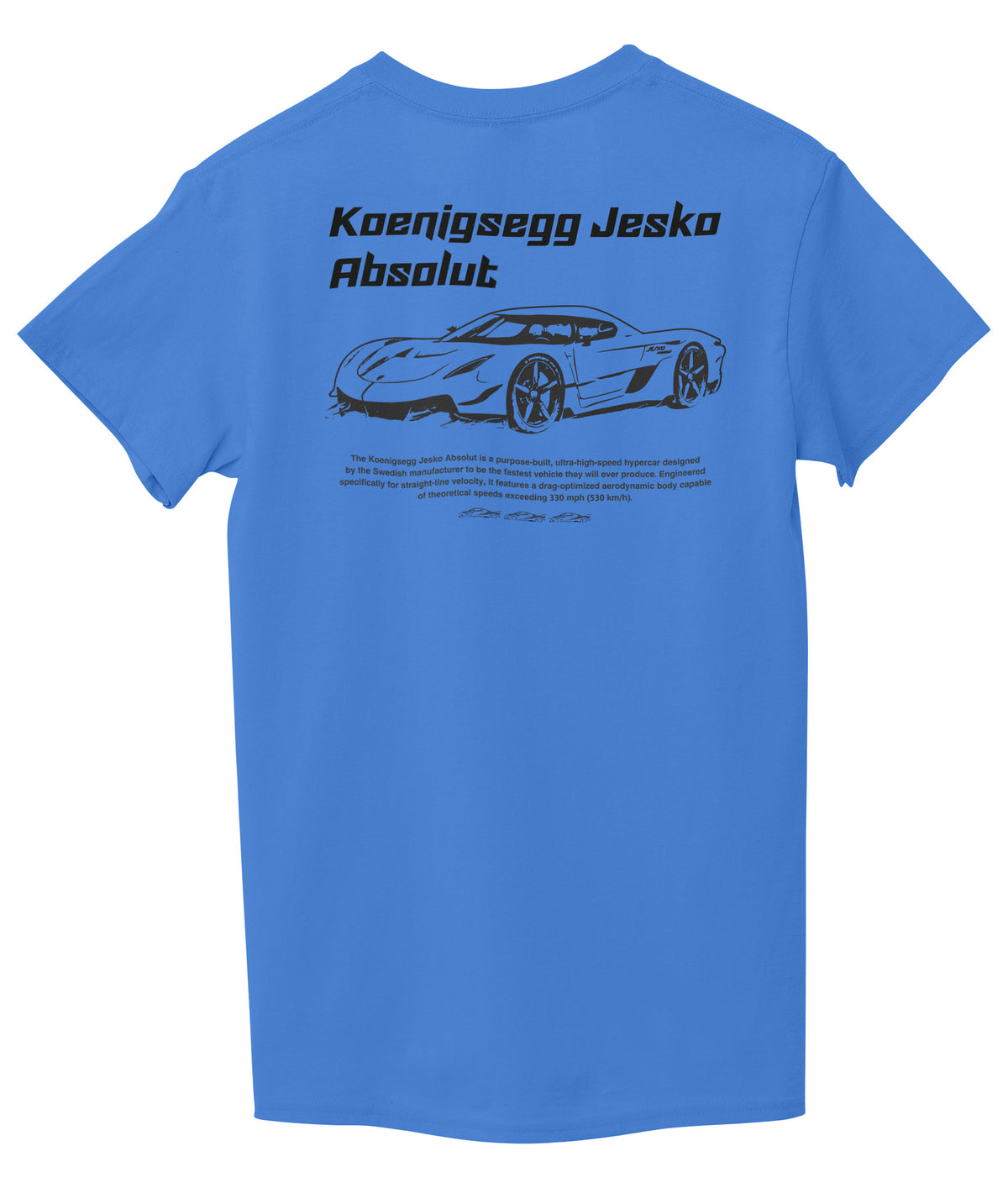 Sky Blue Back