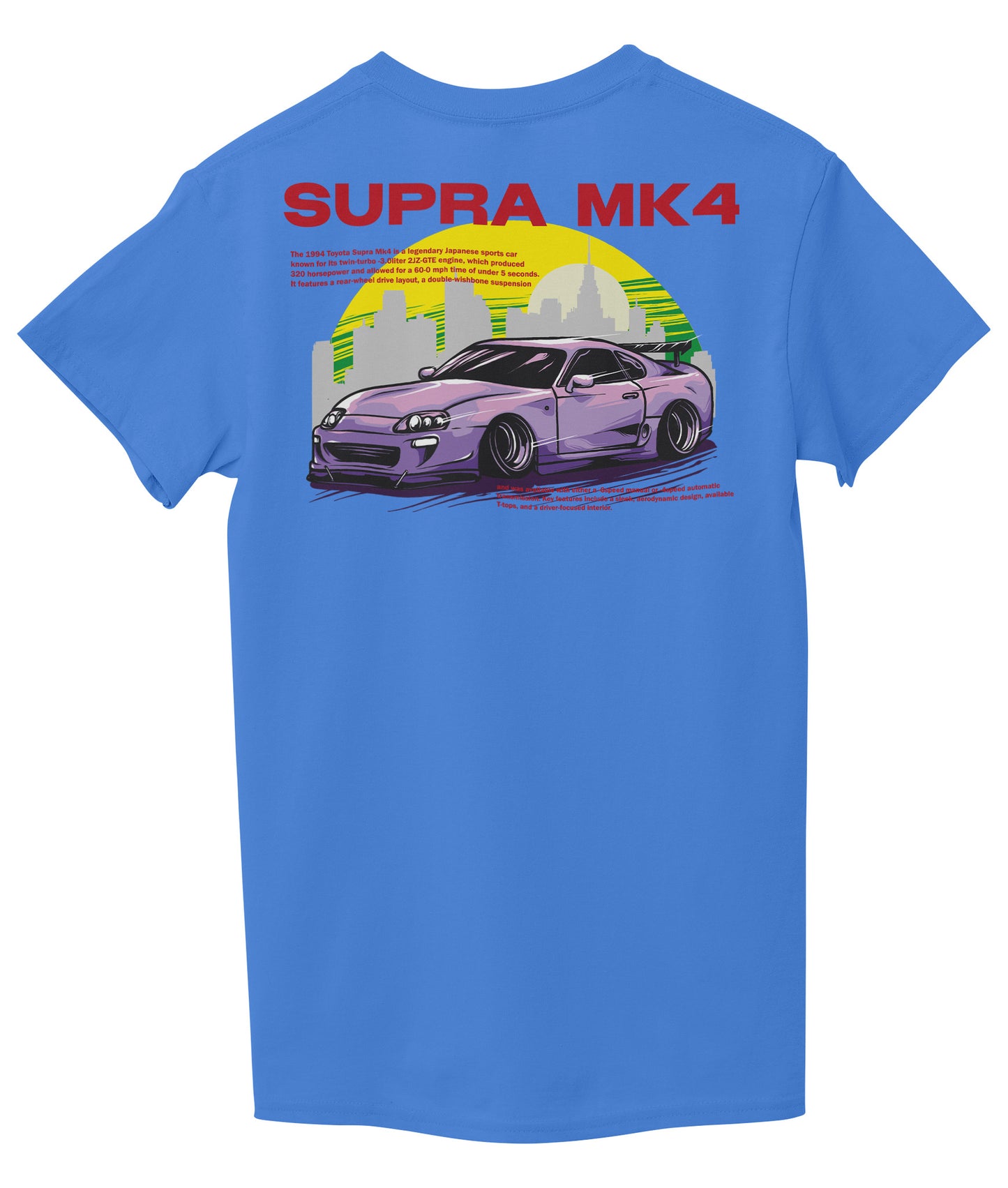 Sky Blue Back