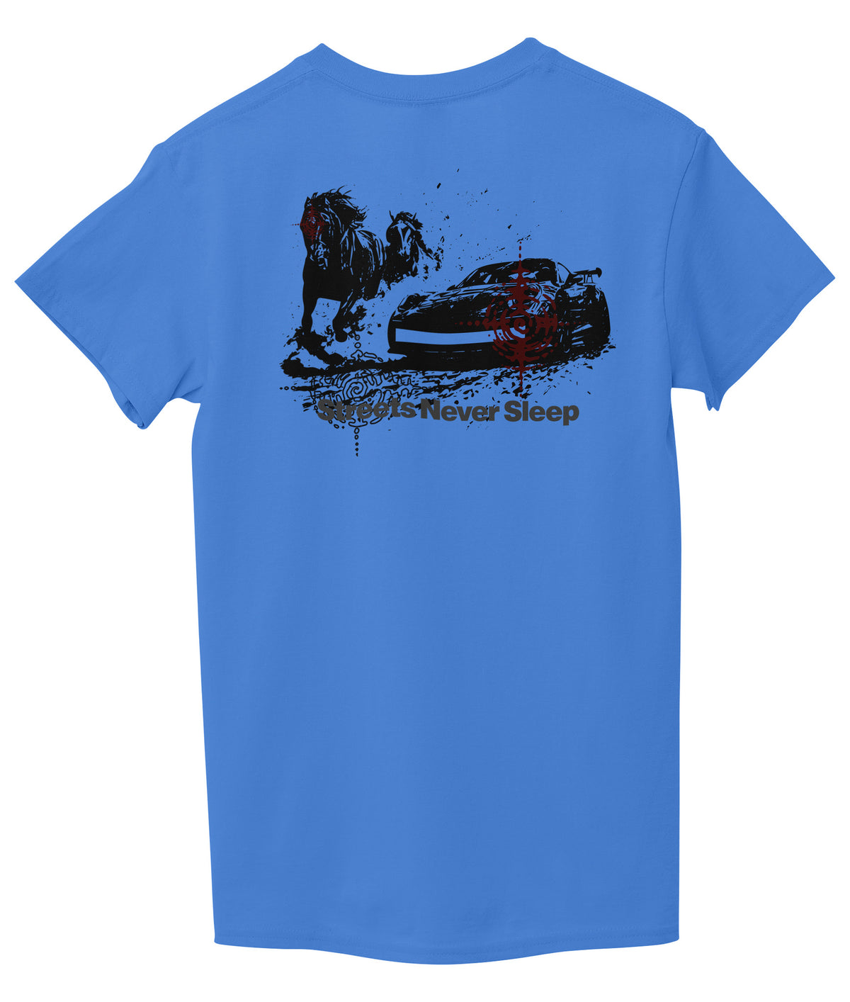 Sky Blue Back