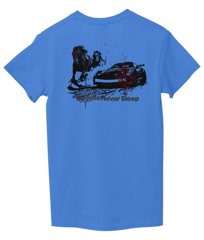 Sky Blue Back