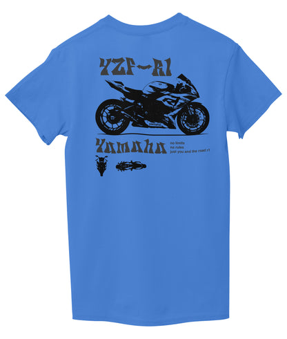 Sky Blue Back
