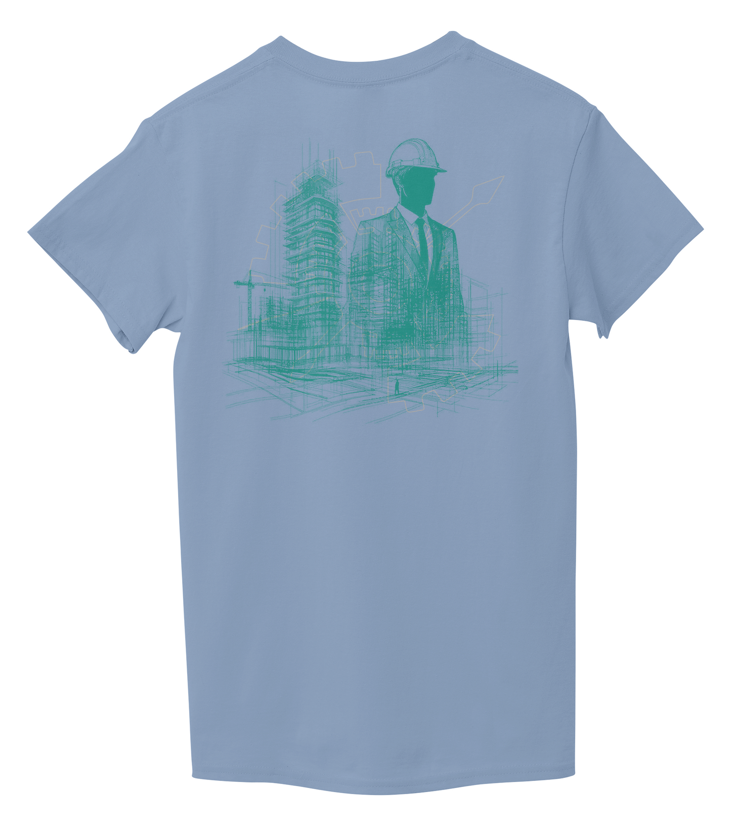 Sky Blue Back